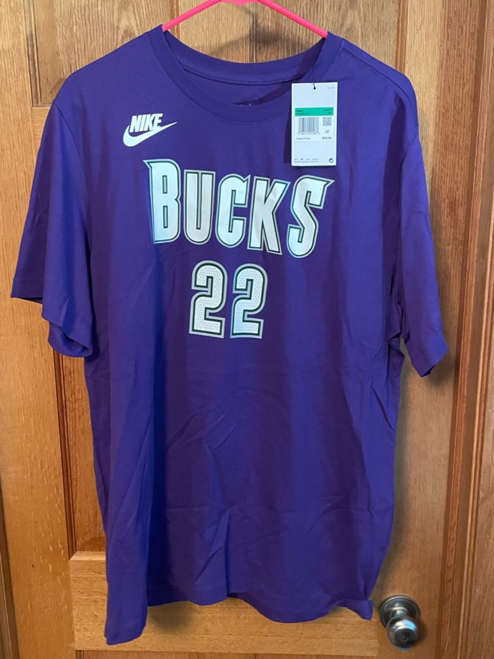 Khris Middleton Milwaukee Bucks Hardwood Classic
